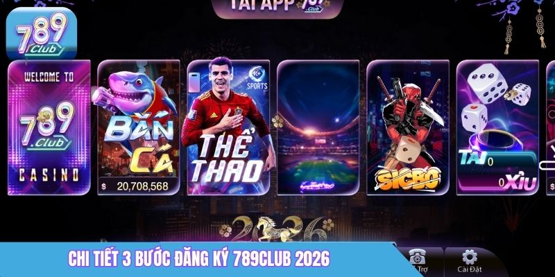 Đăng Ký 789Club: Cách Tạo Tài Khoản Nhanh Nhất 1 Chi tiết 3 bước đăng ký 789Club 2026