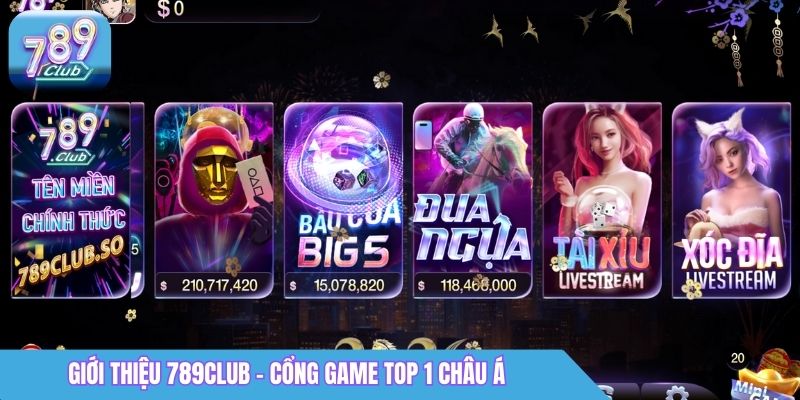 Giới Thiệu 789Club Là Gì? Cổng Game Đổi Thưởng 2026 1 Giới thiệu 789Club - Cổng game top 1 châu Á