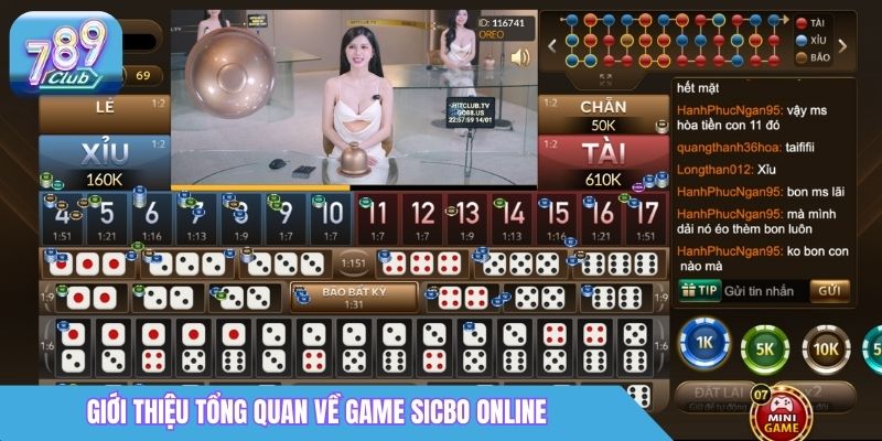 Sicbo Online 789Club: Cách Chơi & Tỷ Lệ Trả Thưởng 1 Giới thiệu tổng quan về game sicbo online