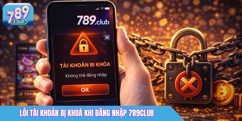 Đăng Nhập 789Club: Cách Truy Cập Nhanh & Ổn Định 3 Lỗi tài khoản bị khoá khi đăng nhập 789Club