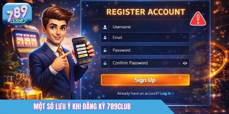 Đăng Ký 789Club: Cách Tạo Tài Khoản Nhanh Nhất 3 Một số lưu ý khi đăng ký 789Club