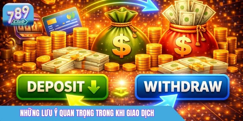 Nạp Tiền 789Club: Hướng Dẫn Chi Tiết & An Toàn 4 Những lưu ý quan trọng trong khi giao dịch