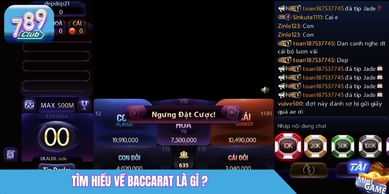 Baccarat 789Club Là Gì? Cách Chơi & Kinh Nghiệm Thực Tế 1 Tìm hiểu về Baccarat là gì ?