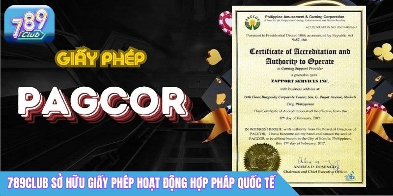 Chứng Chỉ Hoạt Động 789Club: Đánh Giá Mức Độ Uy Tín 1 789club sở hữu giấy phép hoạt động hợp pháp quốc tế