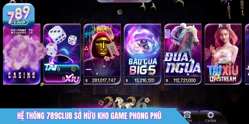 Kinh Nghiệm Chơi 789Club: Mẹo Chơi An Toàn & Hiệu Quả 1 Hệ thống 789club sở hữu kho game phong phú
